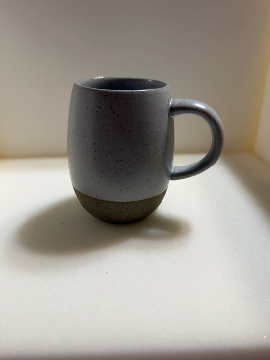 Creative Co-Op Other - Creative Co-Op Speckled Gray Mug with Brown Base